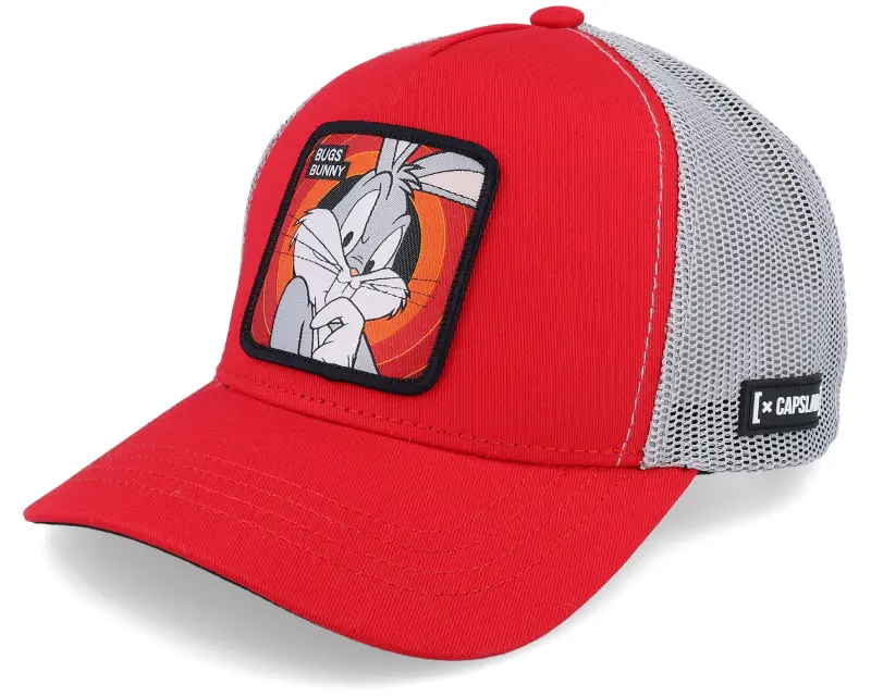 Capslab Looney Tunes Bugs Bunny Red/Grey Trucker online