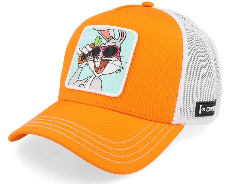 Capslab Looney Tunes Bugs Bunnywhite/Orange A-Frame Trucker online