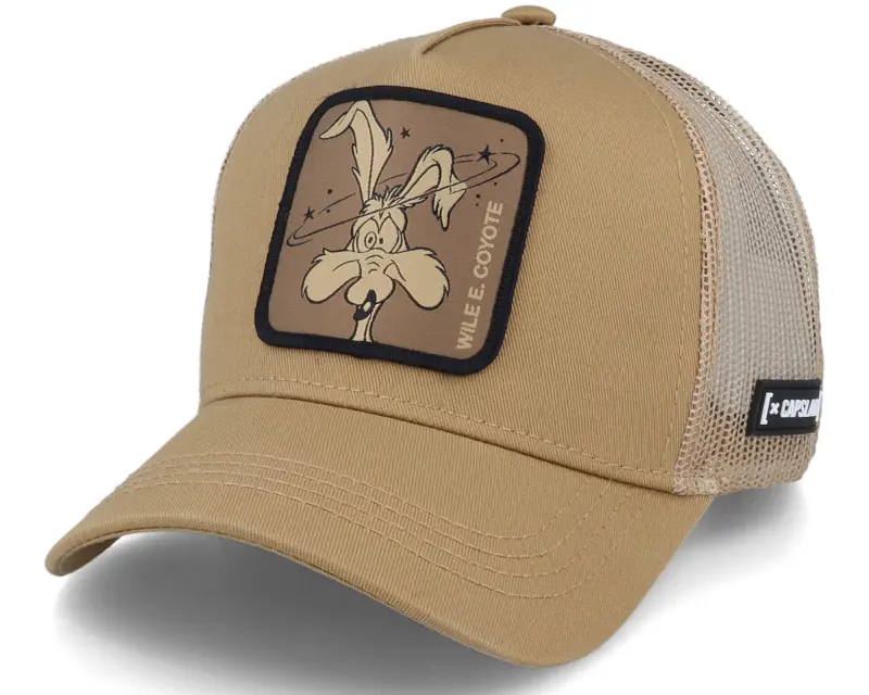 Capslab Looney Tunes Coyote Khaki Trucker online