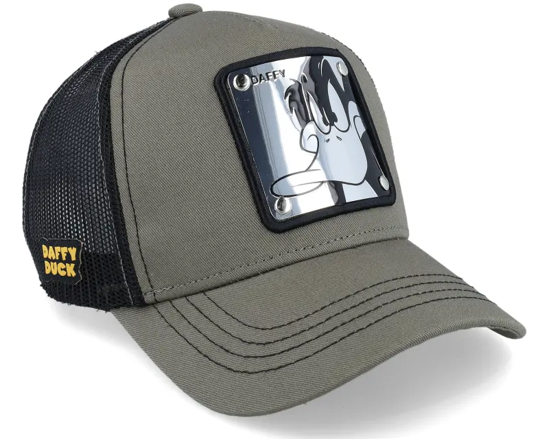 Capslab Looney Tunes Daffy Duck Olive Trucker online