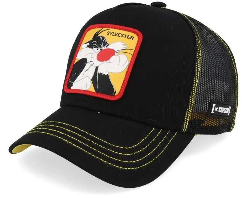 Capslab Looney Tunes Sylvester Black Trucker online