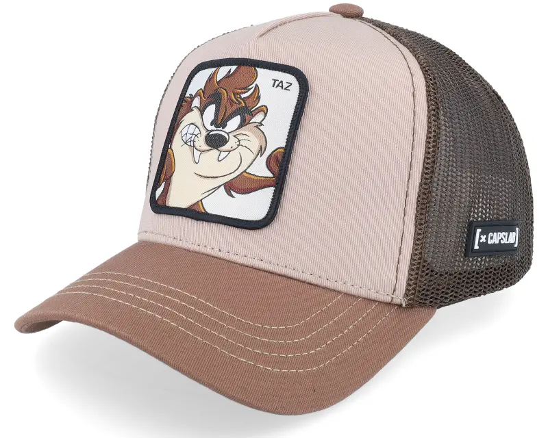 Capslab Looney Tunes Tasmanian Devil Beige/Brown/Brown Trucker online