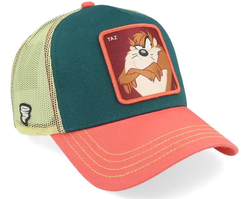 Capslab Looney Tunes Taz Beige/Blue/Pink A-Frame Trucker online