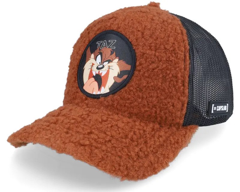 Capslab Looney Tunes Taz Black/Brown Trucker online