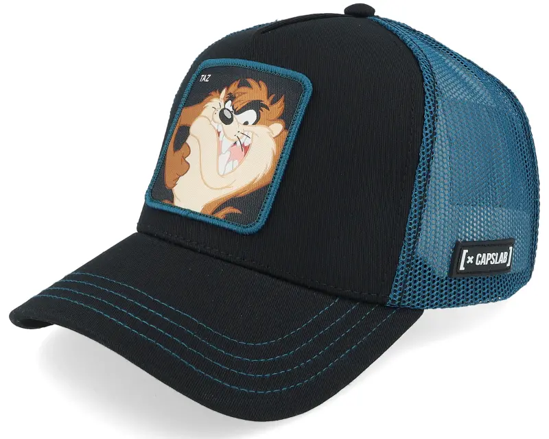 Capslab Looney Tunes Taz Blue/Black A-Frame Trucker online