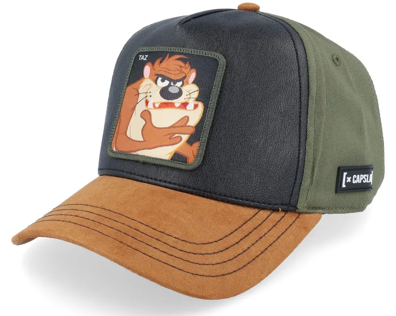 Capslab Looney Tunes Taz Dark Green/Black/Brown Premium A-Frame Adjustable online