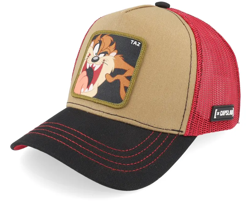 Capslab Looney Tunes Taz Yellow/Black/Red Trucker online