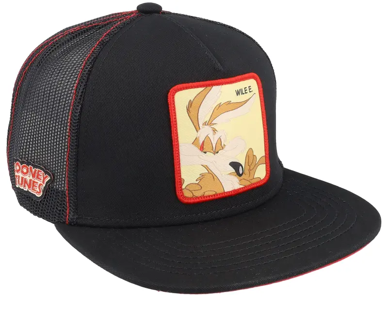 Capslab Looney Tunes Wile E Coyote Black Trucker online