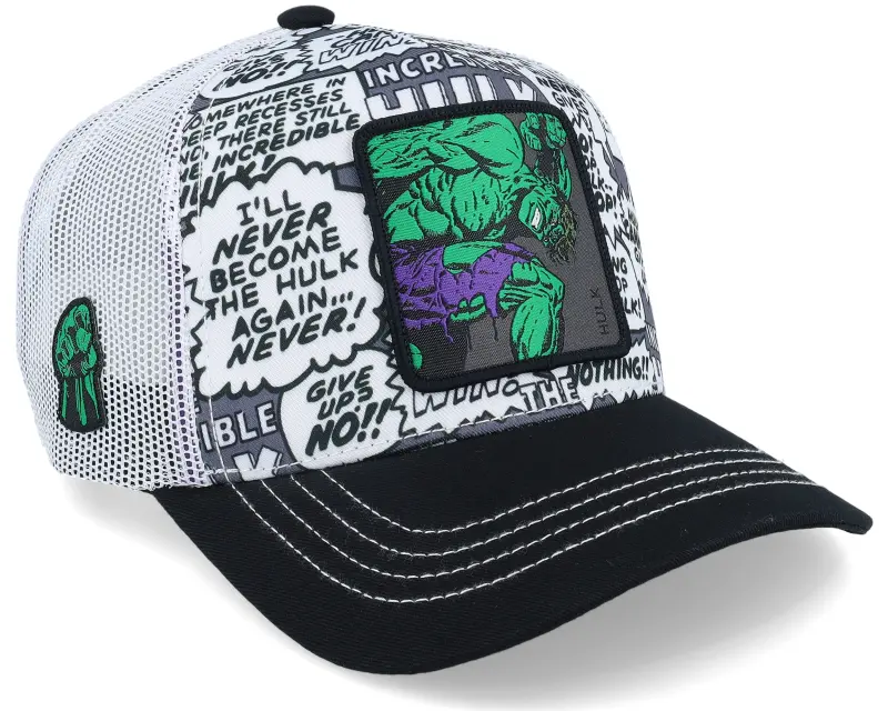 Capslab Marvel Hulk White/Black Trucker online