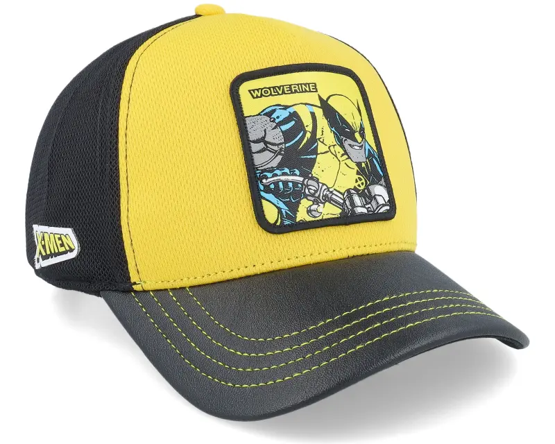 Capslab Marvel Wolverine Black/Yellow Trucker online