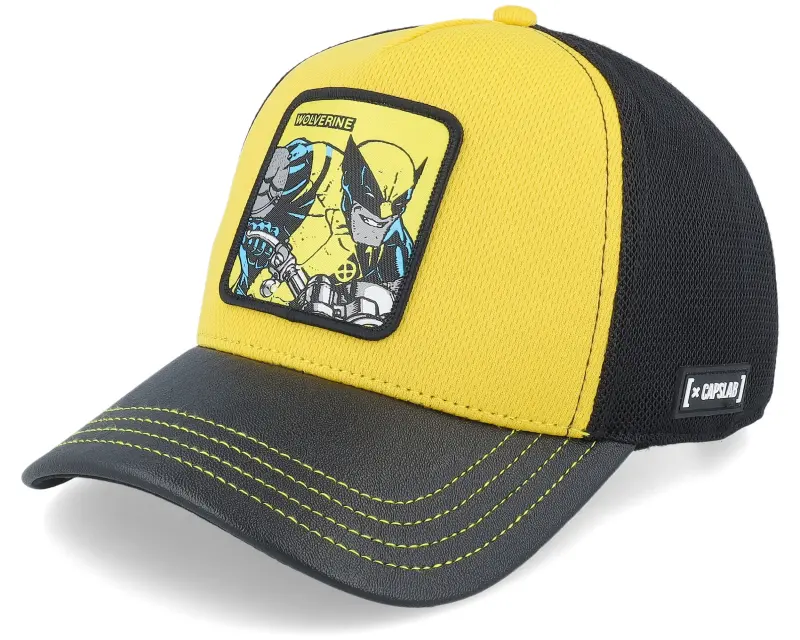 Capslab Marvel Wolverine Black/Yellow Trucker online