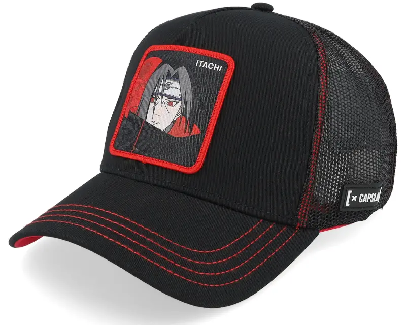 Capslab Naruto Itachi Black A-Frame Trucker online