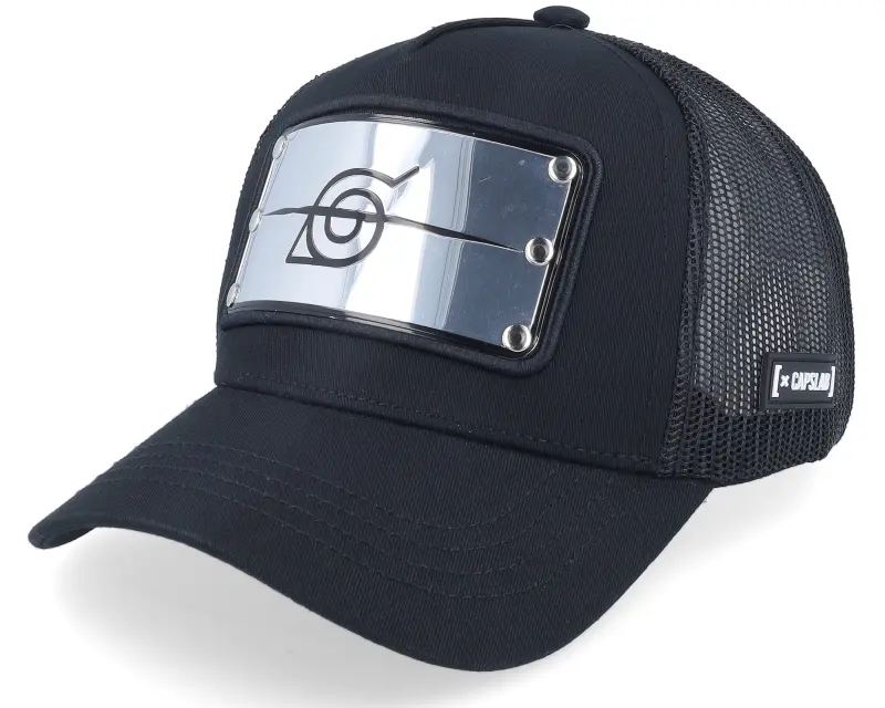 Capslab Naruto Konoha Headband Black Trucker online