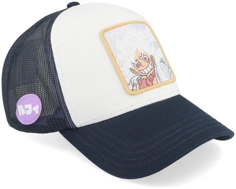 Capslab One Piece Gear Purple/White/Black A-Frame Trucker online