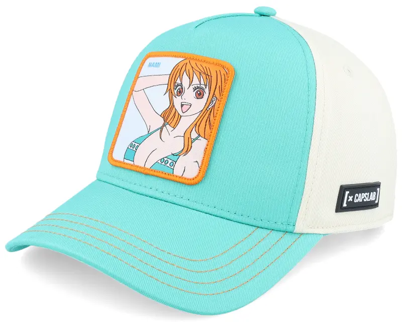 Capslab One Piece Nam Beige/Green A-Frame Trucker online