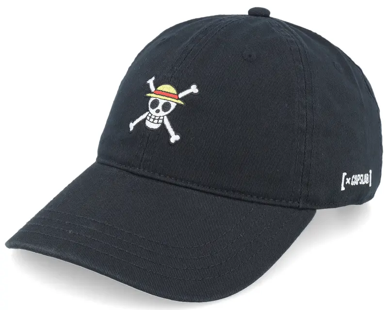 Capslab One Piece Skull Black Dad Cap online