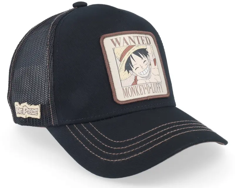Capslab One Piece Wanted Black/Brown Trucker online