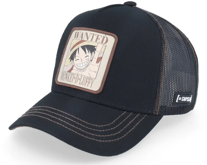 Capslab One Piece Wanted Black/Brown Trucker online