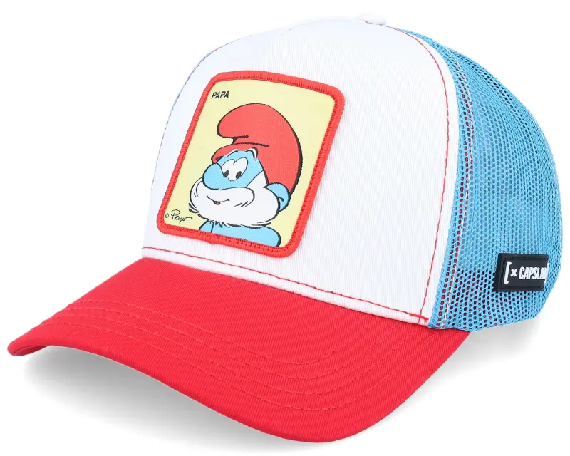 Capslab Papa Smurf Blue/Red A-Frame Trucker online