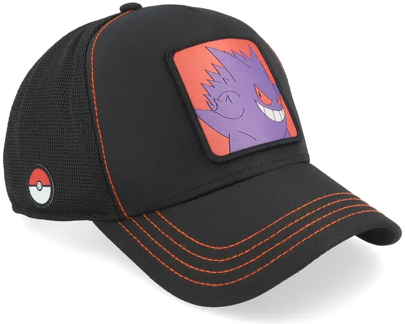 Capslab Pokemon Gengar Black/Grey A-Frame Trucker online