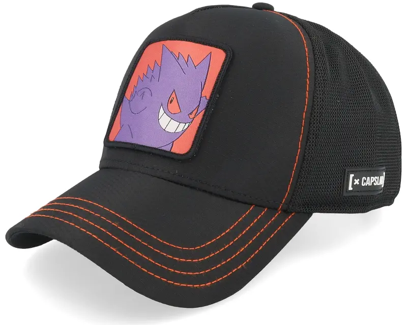 Capslab Pokemon Gengar Black/Grey A-Frame Trucker online