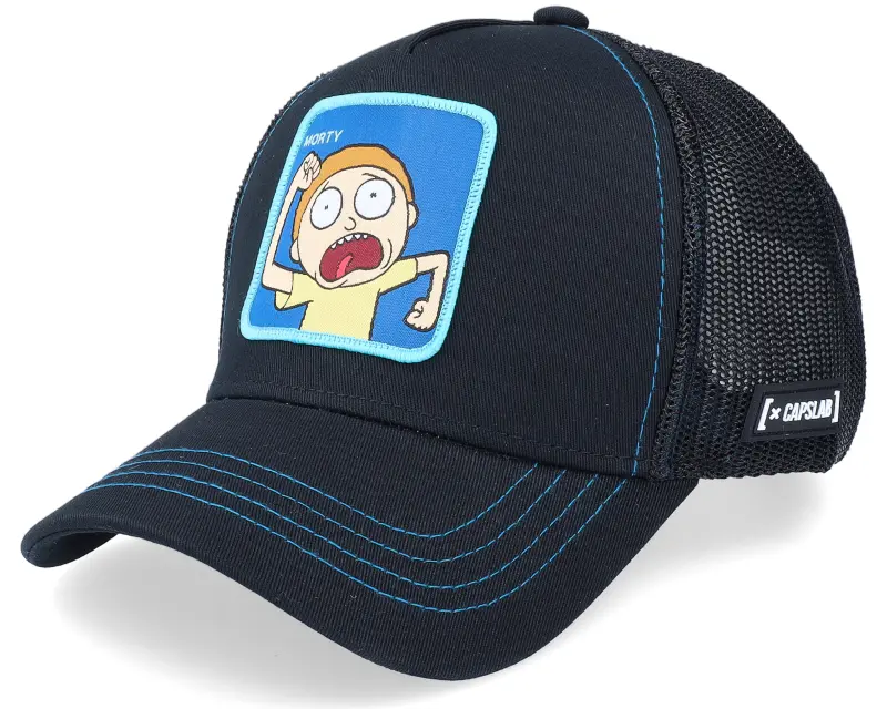 Capslab Rick & Morty Black Trucker online