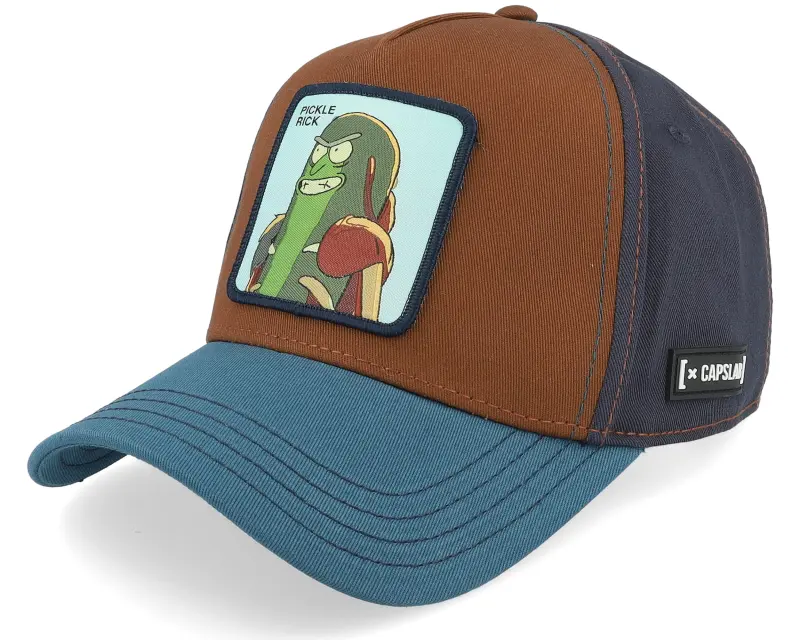 Capslab Rick & Morty Picle Rick Premium Blue/Brown A-Frame Trucker online
