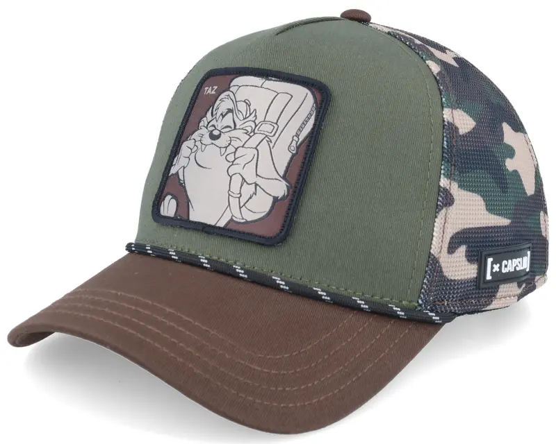 Capslab Rope Looney Tunes Taz Camouflage/Dark Green/Grey A-Frame online