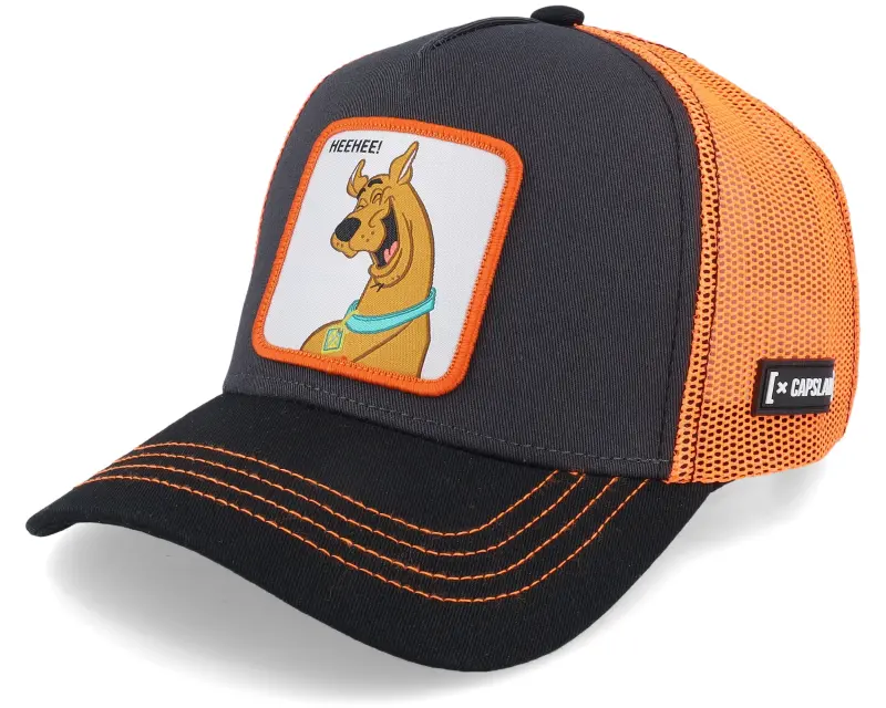 Capslab Scooby Doo Hee Black/Orange Trucker online