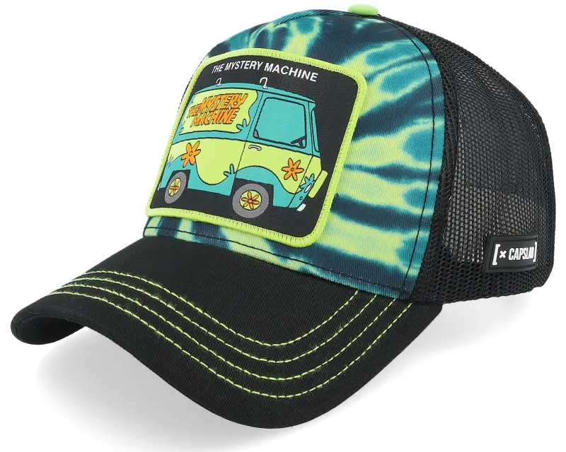 Capslab Scooby Doo The Mystery Machine Black/Multicolor A-Frame Trucker online