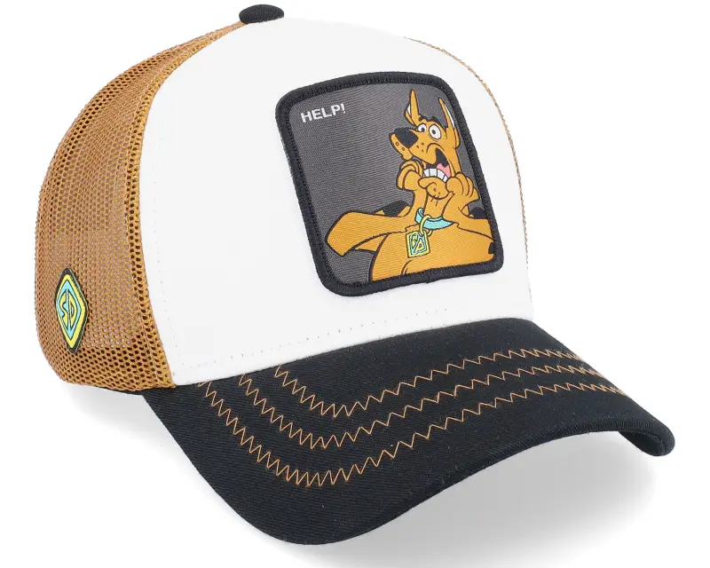 Capslab Scooby Doo White/Black/Brown Trucker online