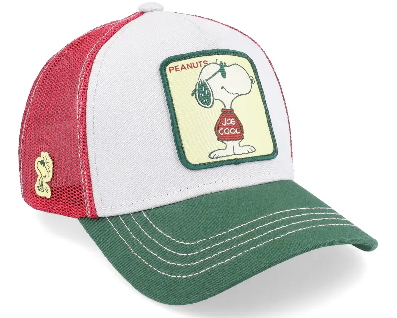 Capslab Snoopy Joe Cool Beige/Green/Red Trucker online