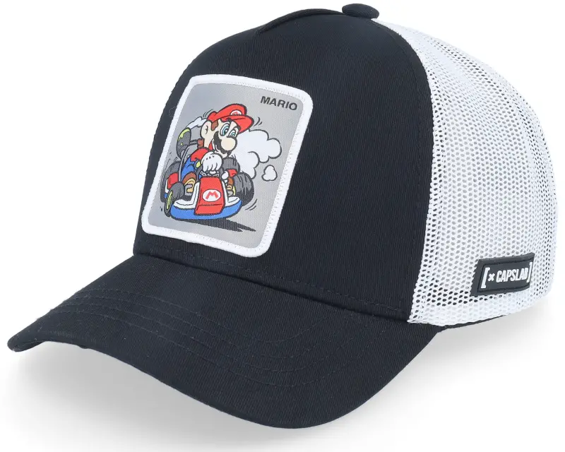 Capslab Super Mario Kart Mario Black/White Capslab online