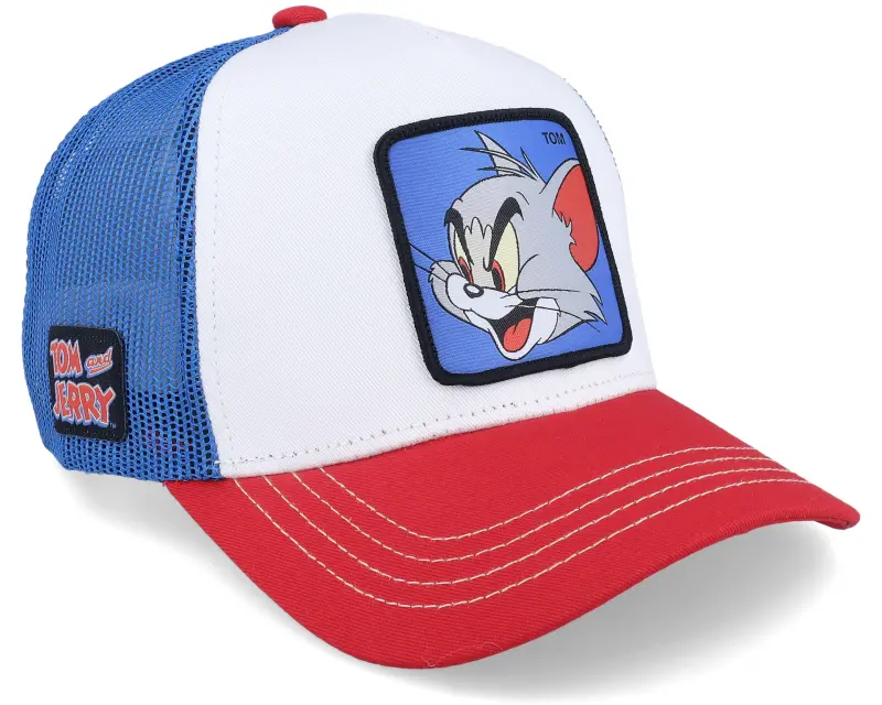 Capslab Tom & Jerry White/Blue/Red Trucker online