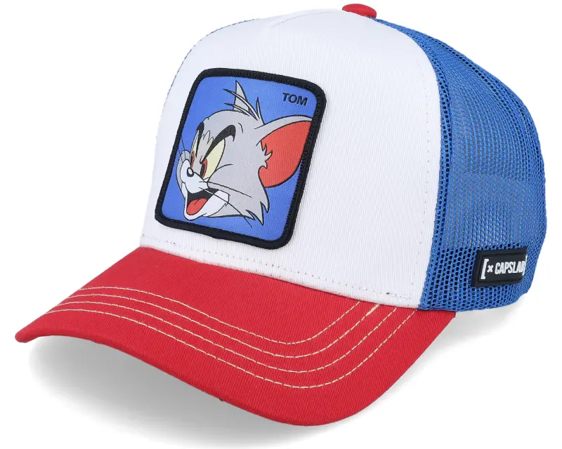 Capslab Tom & Jerry White/Blue/Red Trucker online