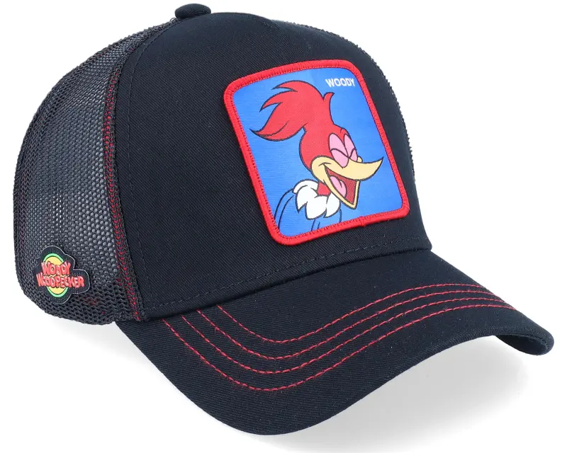 Capslab Woody Woodpecker Black Trucker online