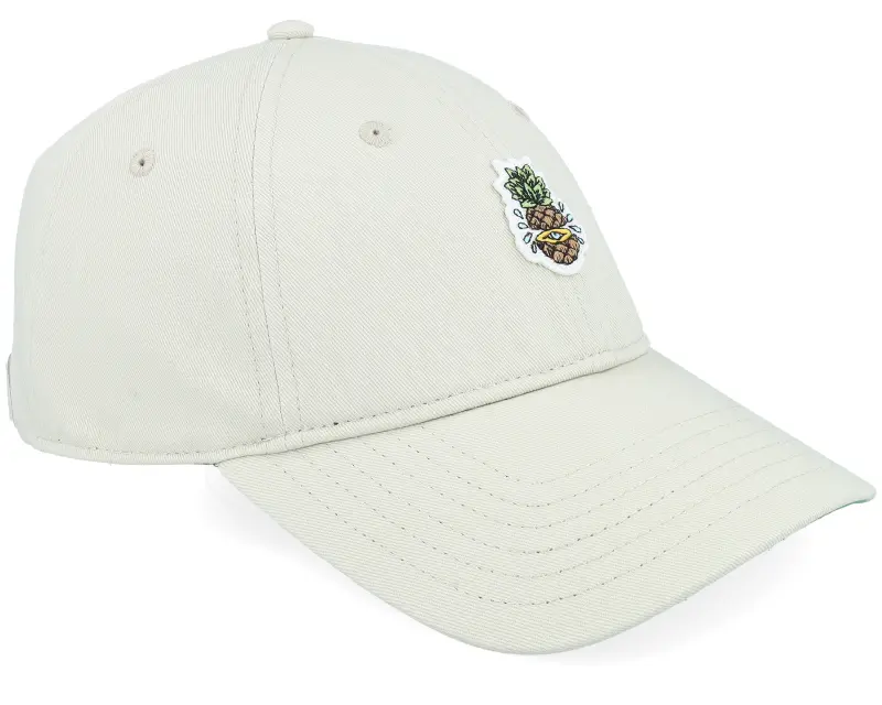 Coastal 6 Panel Curved Visor Pinapple Sand Dad Cap online