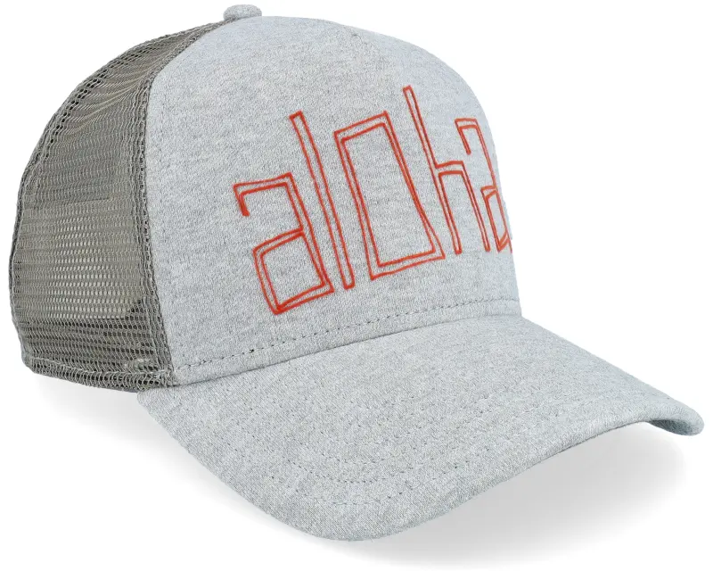 Coastal Hft Aloha Jersey Grey A-Frame Trucker online