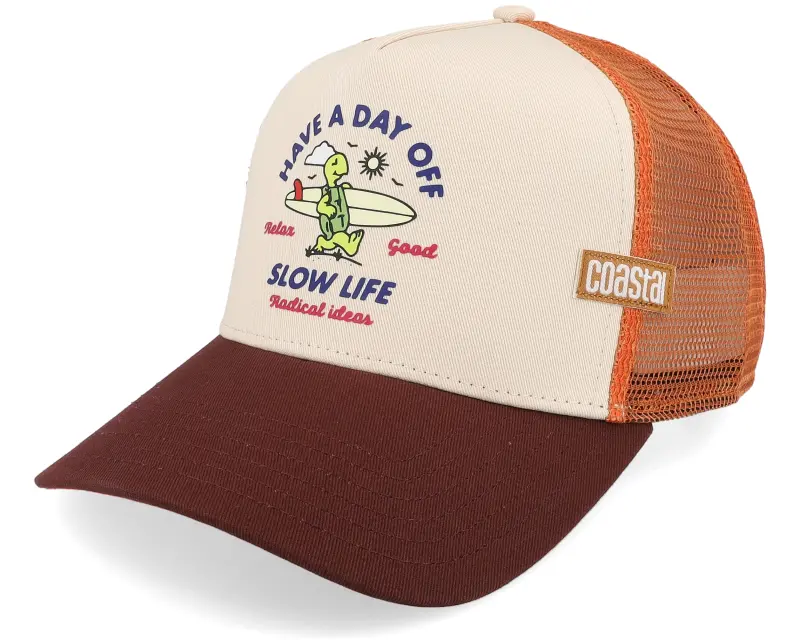 Coastal Hft Day Off Sand/Brown Coastal A-Frame Trucker online