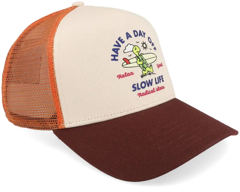 Coastal Hft Day Off Sand/Brown Coastal A-Frame Trucker online