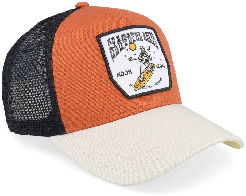 Coastal Hft Grateful Shred Rust/Sand A-Frame Trucker online