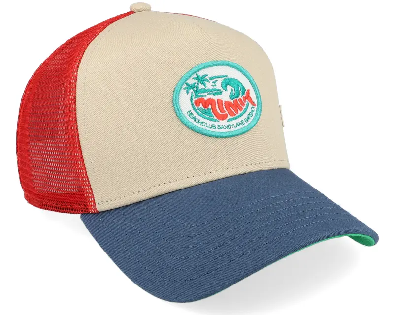 Coastal Hft Mimik Sandylane Red/Sand/Navy Trucker online