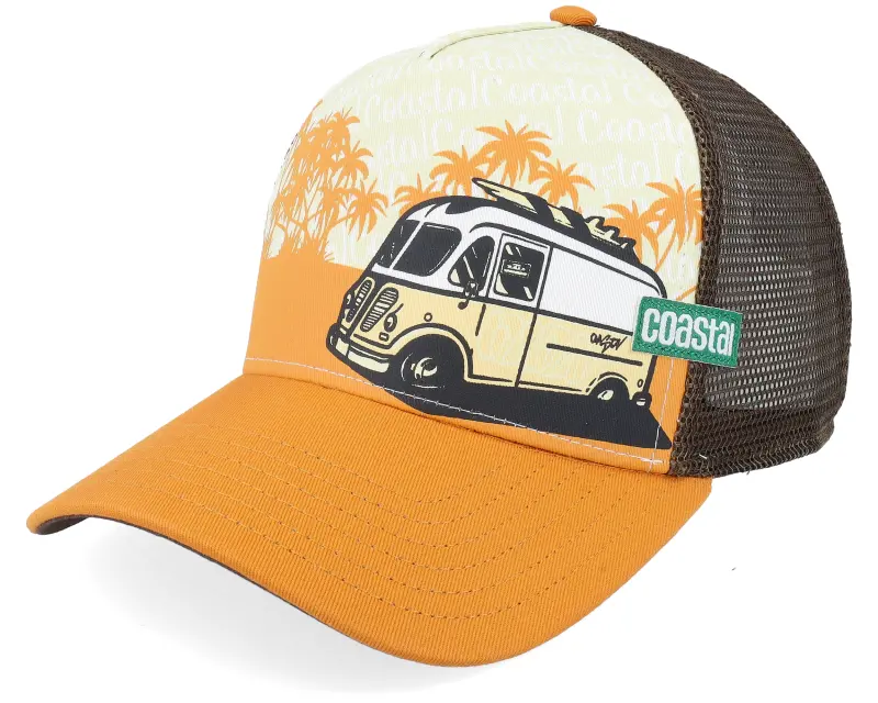 Coastal Hft Surfbubbi Khaki/Rust A-Frame Trucker online
