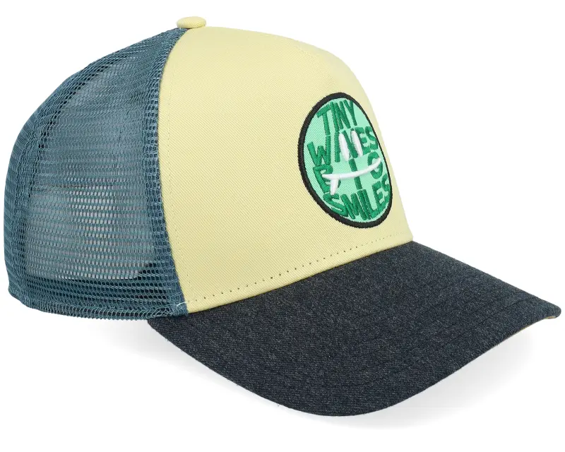 Coastal Hft Tinywaves Khaki/Grey A-Frame Trucker online