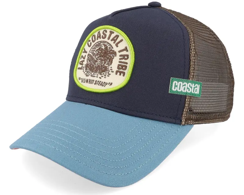 Coastal Lazy Tribe Navy/Slate A-Frame Trucker online