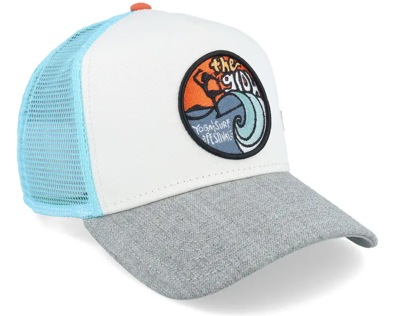 Coastal The Glow Off White/Heather Grey Trucker online