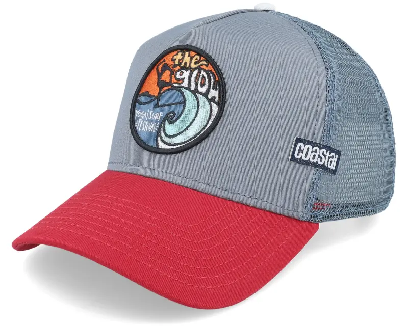 Coastal The Glow Red/Grey Coastal Trucker online