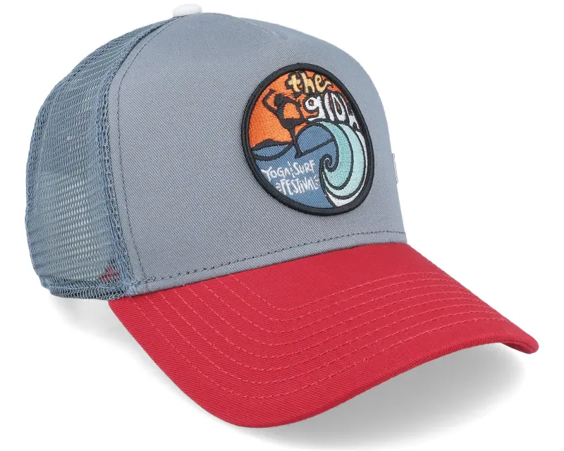 Coastal The Glow Red/Grey Coastal Trucker online