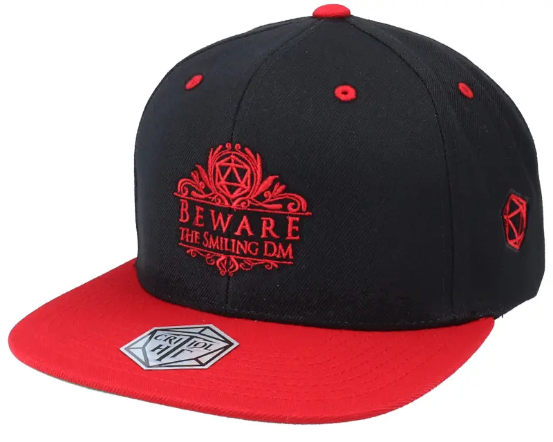 Critiql Hit Beware Smiling Dm Black/Red Snapback online