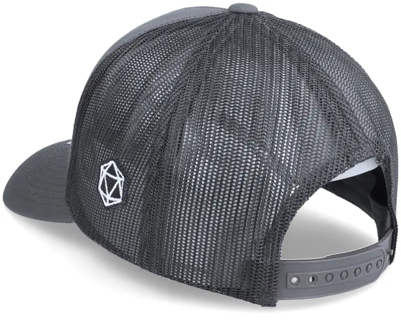 Critiql Hit Blackest D20 Dark Grey Trucker online